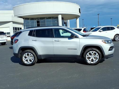 Silver 2024 Jeep Compass Latitude