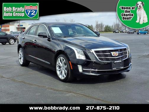 Black 2015 Cadillac ATS 2.0L Turbo Premium
