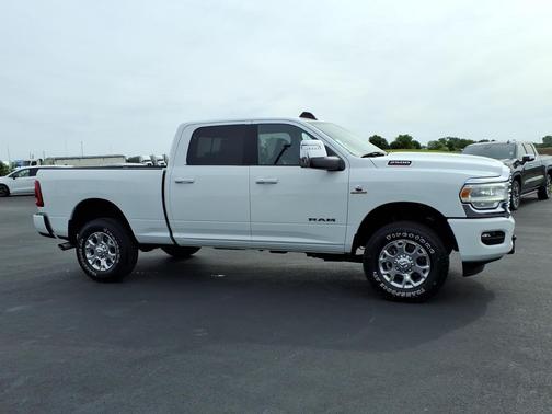 White 2024 RAM 2500 Laramie Crew Cab 4x4 6'4' Box