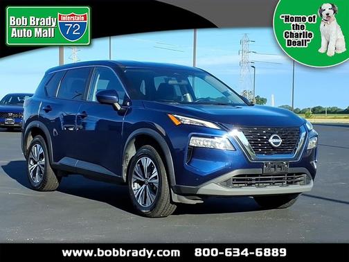 Blue 2023 Nissan Rogue SV