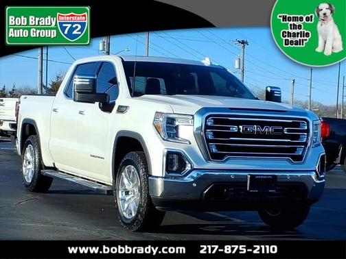 White 2021 GMC Sierra 1500 SLT