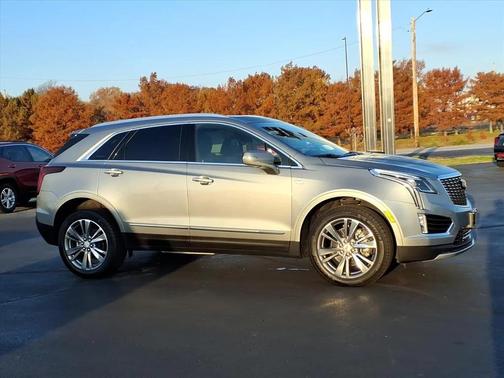 Silver 2025 Cadillac XT5 Premium Luxury