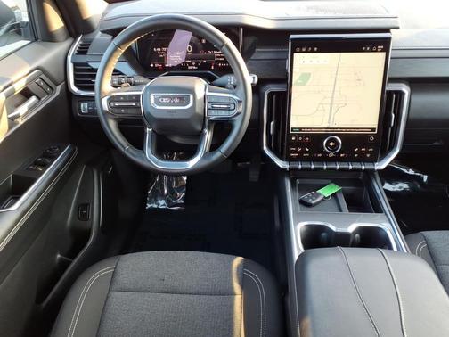 White 2025 GMC Acadia AWD Elevation