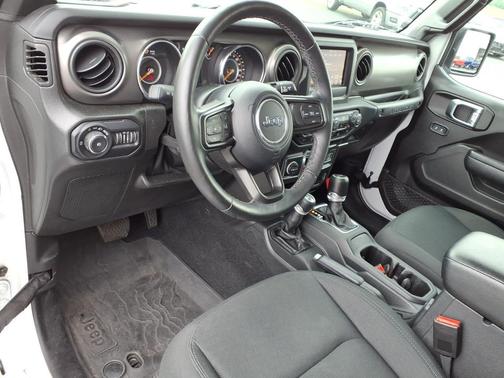 White 2022 Jeep Wrangler Sport S