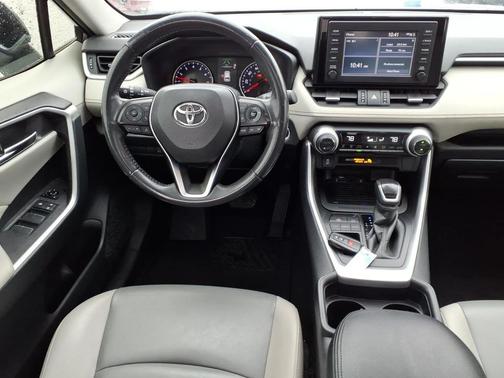 Gray 2019 Toyota RAV4 XLE Premium