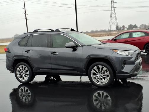 Gray 2019 Toyota RAV4 XLE Premium