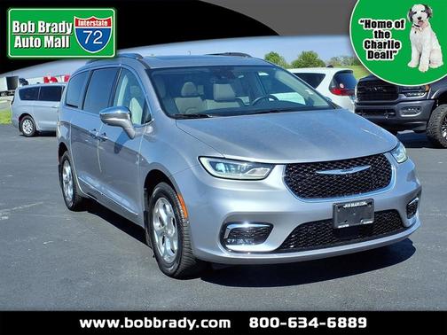 Silver 2021 Chrysler Pacifica Limited
