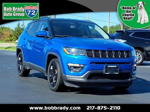 Blue 2021 Jeep Compass Latitude