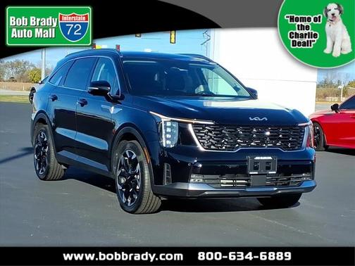 Black 2024 Kia Sorento SX