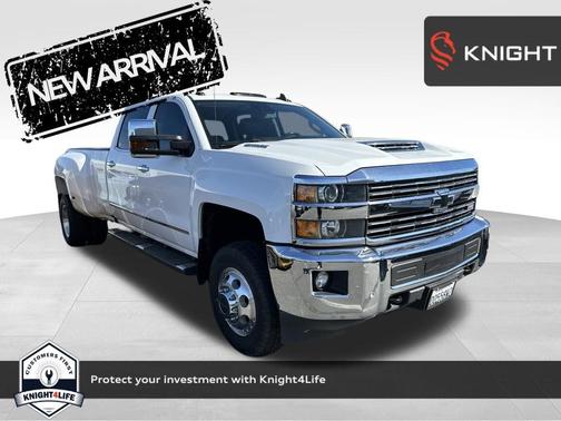 Summit White 2019 Chevrolet Silverado 3500 LTZ