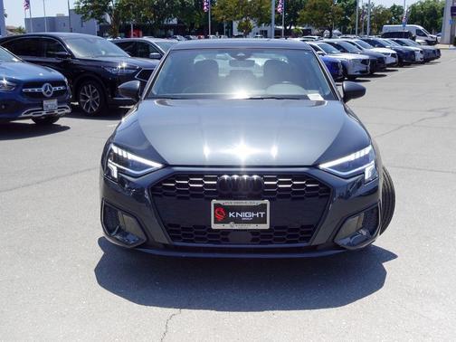 Manhattan Gray Metallic 2023 Audi A3 40 Premium
