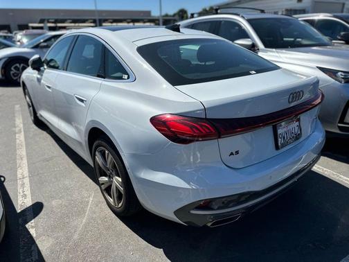 Glacier White Metallic 2025 Audi A5 2.0T quattro Premium