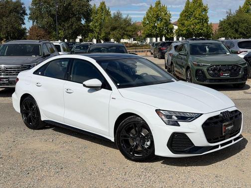Glacier White Metallic 2026 Audi A3 2.0T Premium