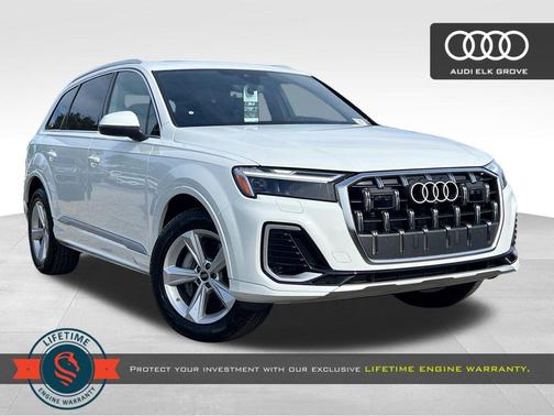 Carrara White 2026 Audi Q7 45 Premium