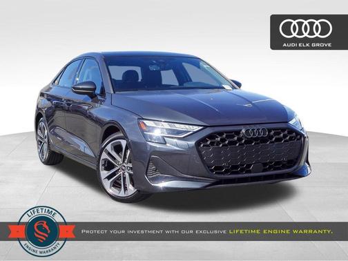 Manhattan Gray Metallic 2025 Audi A3 2.0T Premium