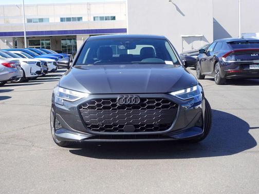 Manhattan Gray Metallic 2025 Audi A3 2.0T Premium