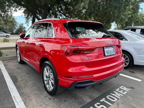 Progressive Red 2025 Audi Q3 45 S line Premium