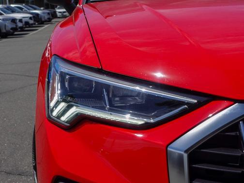 Progressive Red 2025 Audi Q3 45 S line Premium