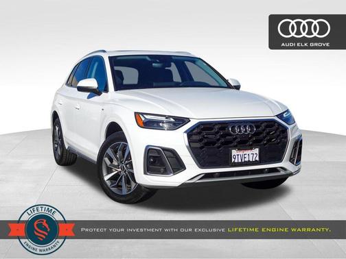 Ibis White 2022 Audi Q5 45 S line quattro Premium