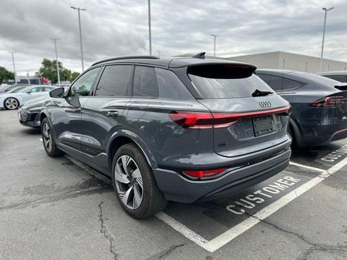 Magnet Gray 2025 Audi Q6 e-tron Premium