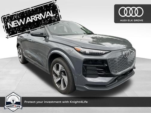 Magnet Gray 2025 Audi Q6 e-tron Premium
