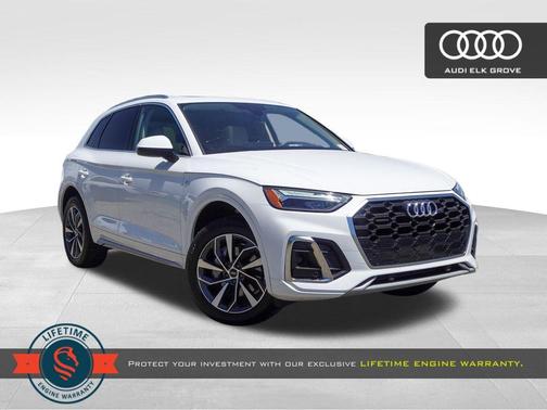 Ibis White 2023 Audi Q5 45 S line quattro Premium