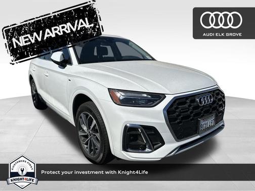 Ibis White 2023 Audi Q5 45 S line quattro Premium