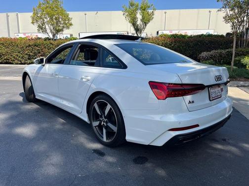 Glacier White Metallic 2021 Audi A6 55 Premium