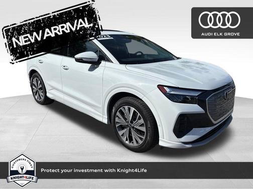 Glacier White Metallic 2023 Audi Q4 e-tron 40 Premium Plus