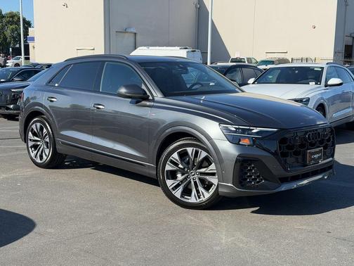 Gray 2026 Audi Q8