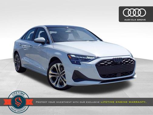 Glacier White 2026 Audi A3 2.0T Premium