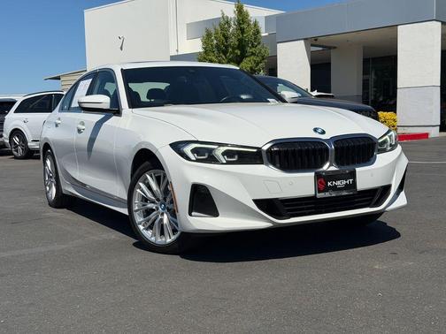 Alpine White 2024 BMW 330e xDrive