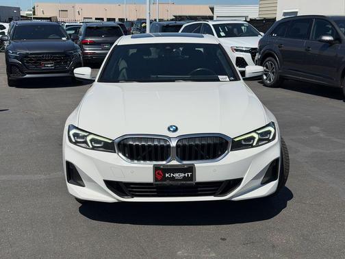 Alpine White 2024 BMW 330e xDrive