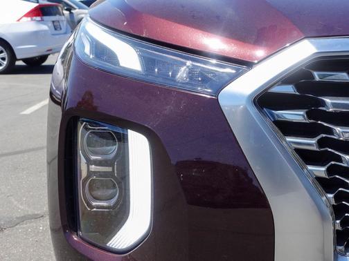 Burgundy 2020 Hyundai PALISADE SEL