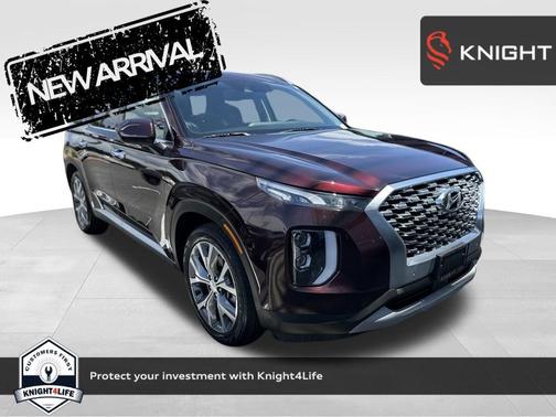 Burgundy 2020 Hyundai PALISADE SEL