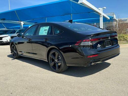 Crystal Black Pearl 2026 Honda Accord Hybrid Sport-L