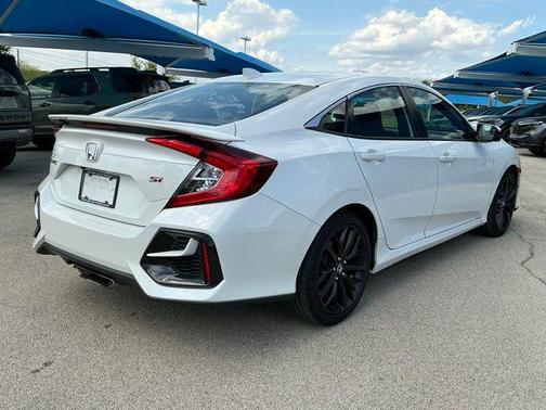 Platinum White Pearl 2020 Honda Civic Si Base