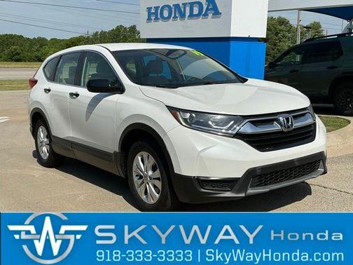 Platinum White Pearl 2019 Honda CR-V LX