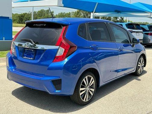 Aegean Blue Metallic 2017 Honda Fit EX