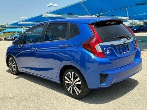 Aegean Blue Metallic 2017 Honda Fit EX
