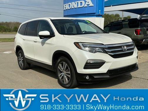 White Diamond Pearl 2016 Honda Pilot EX-L