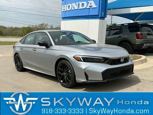 Solar Silver Metallic 2026 Honda Civic Sport