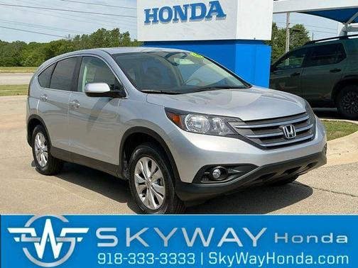 Alabaster Silver Metallic 2014 Honda CR-V EX
