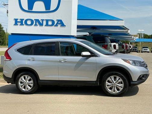 Alabaster Silver Metallic 2014 Honda CR-V EX