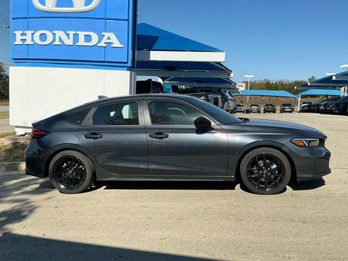 Meteorite Gray Metallic 2026 Honda Civic Sport