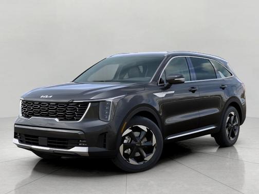 Gray 2026 Kia Sorento Hybrid EX