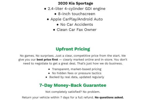 2020 Kia Sportage LX