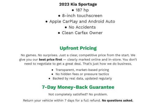 2023 Kia Sportage LX