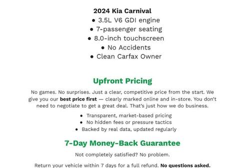 2024 Kia Carnival LX