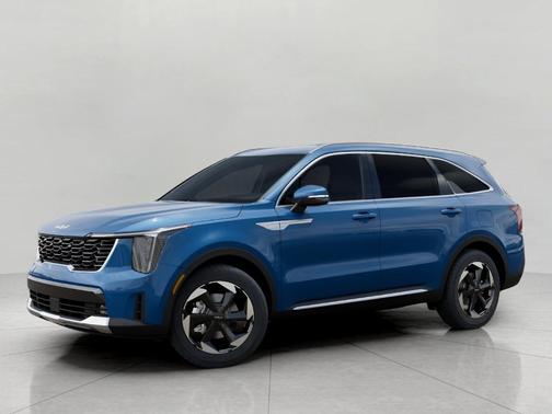 Mineral Blue 2026 Kia Sorento Hybrid EX
